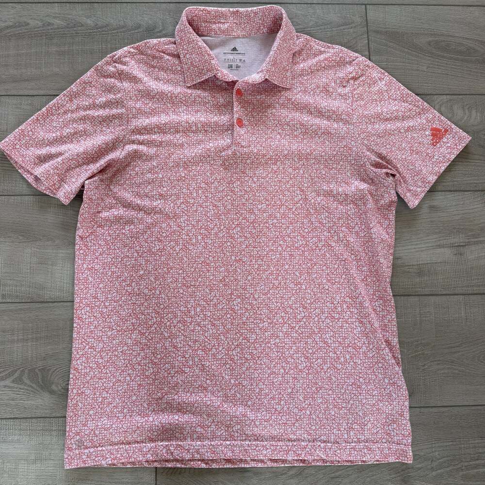 adidas Golf Polo Mens L Parley Ocean Plastic